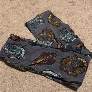 Harry Potter house crest lounge pants